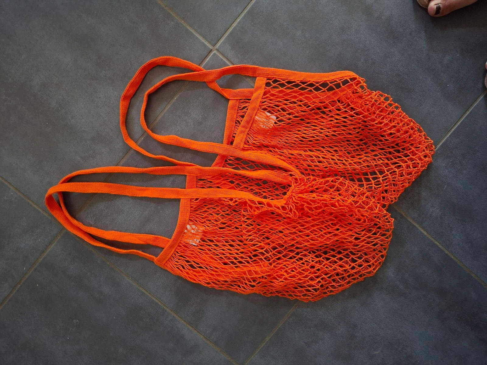 2 sacos de rede novos laranja extensíveis – photo 2